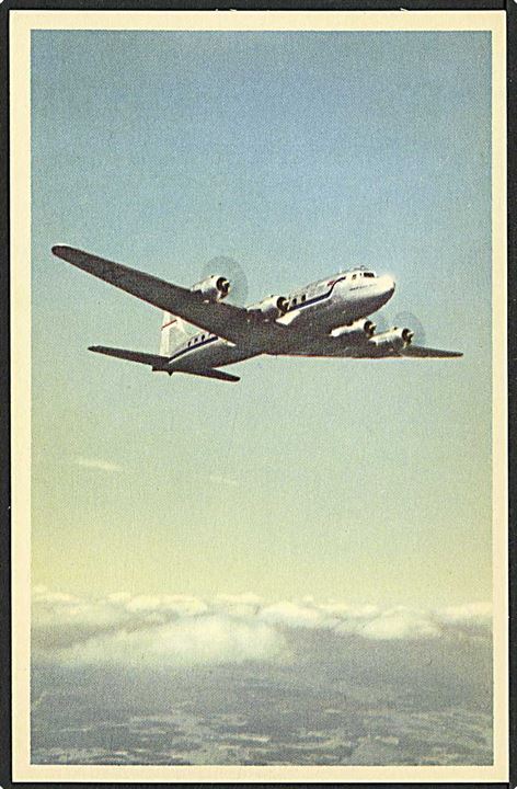 SAS Douglas DC-6. SAS u/no.