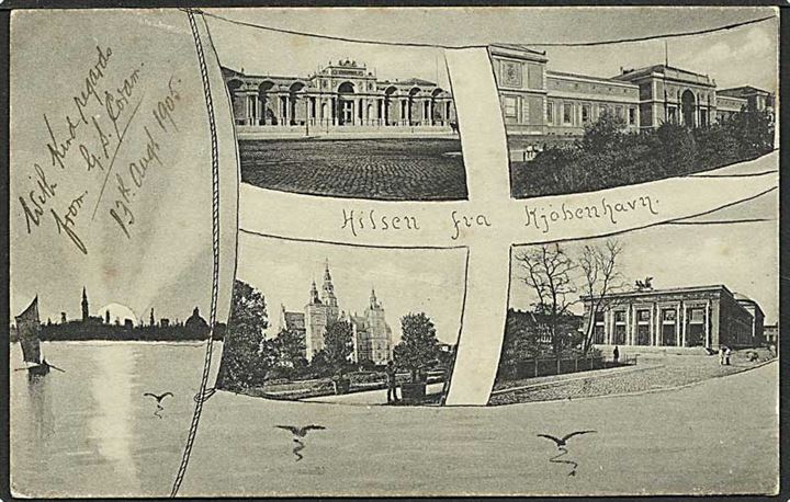 Hilsen fra København. Ed. F. Ph. & Co. no. 6103.