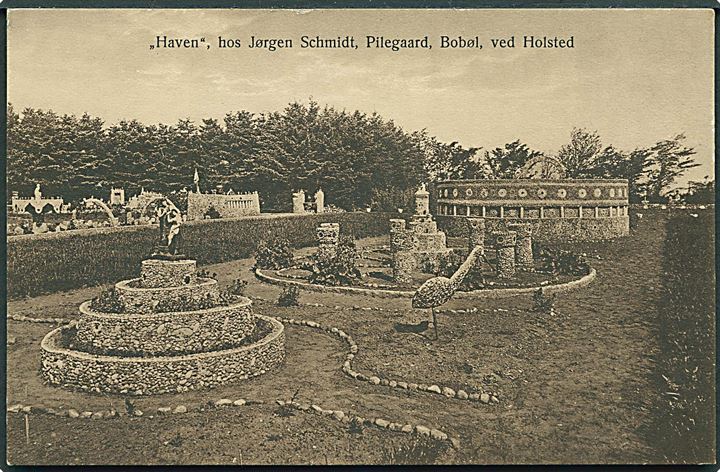 Haven hos Jørgen Schmidt, Pilegaard, Bobøl ved Holsted. A. Lauridsen no. h 54.