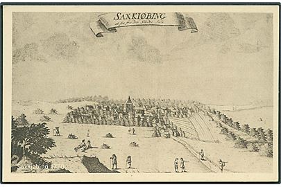 Saxkjøbing år 1770. Stenders no. 56970.