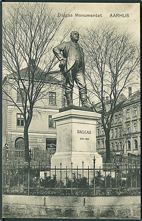 Dalgas Monumentet i Aarhus. Stenders no. 635.