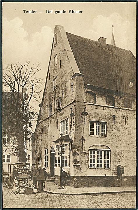 Det gamle Kloster i Tønder. J. Boisen no. T 72. (Har været opklæbet). 