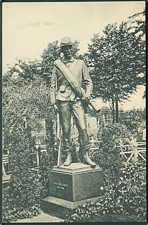 Carl Rohl-Smiths statue, Vestre Kirkegaard i København. V. P. no. 453.