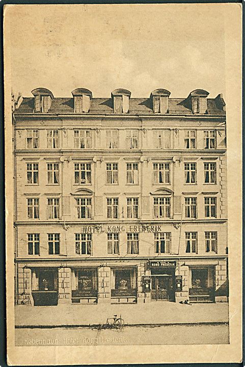 Hotel Kong Frederik i København. Stenders no. 49129. 