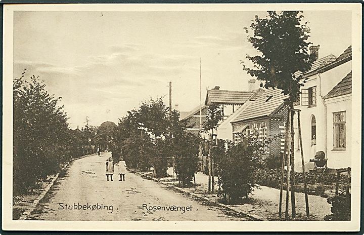 Rosenvænget i Stubbekøbing. Niels Bruuns Forlag no. 41783.