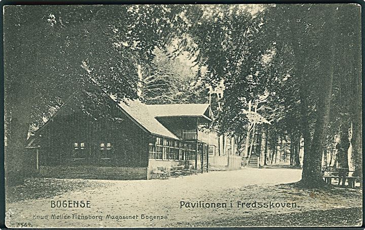 Pavillonen i Fredsskoven, Bogense. Flensborg Magasinet no. 8564