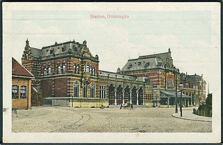 Groningen Station, Holland. MAF. R. u/no. 