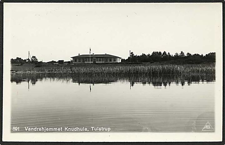 Vandrehjemmet Knudhule i Tulstrup. Pors no. 891.