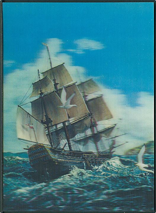 3D kort med Sejlskib. Toppan 42. Wonder Co. Ltd. 