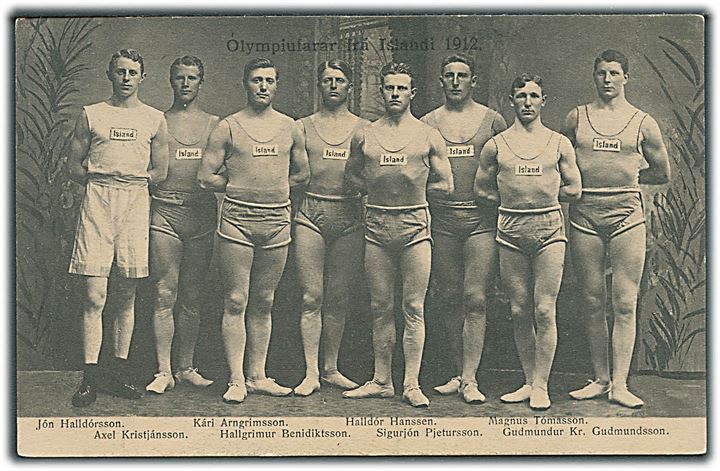 Det olympiske hold fra 1912. U/no. Kvalitet 8