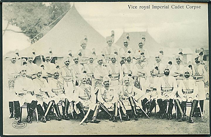 Indien, Vice royal Imperial Cadet Corpse. The Phototype Company u/no. Kvalitet 9