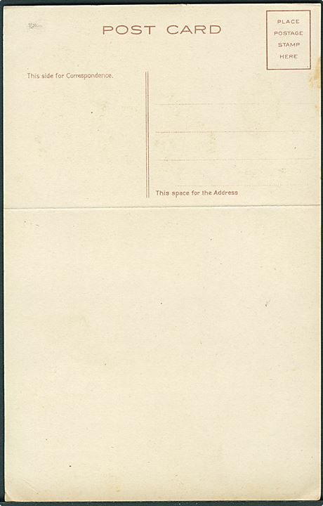 Japansk, “Chiyo Maru”, S/S, Toyo Kisen Kaisha. Menu-kort d. 1.5.1911 med vedhængende brevkort.  Kvalitet 7