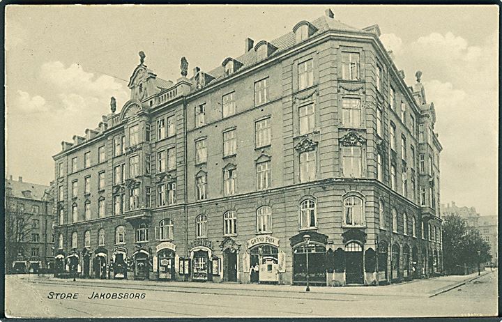 Store Jakobsborg på Østerbro i København. Jens A. Frederiksens Boghandel no. 2286-12. 