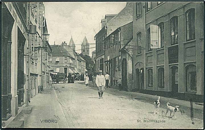 St. Mathiasgade i Viborg. Stenders no. 2611.