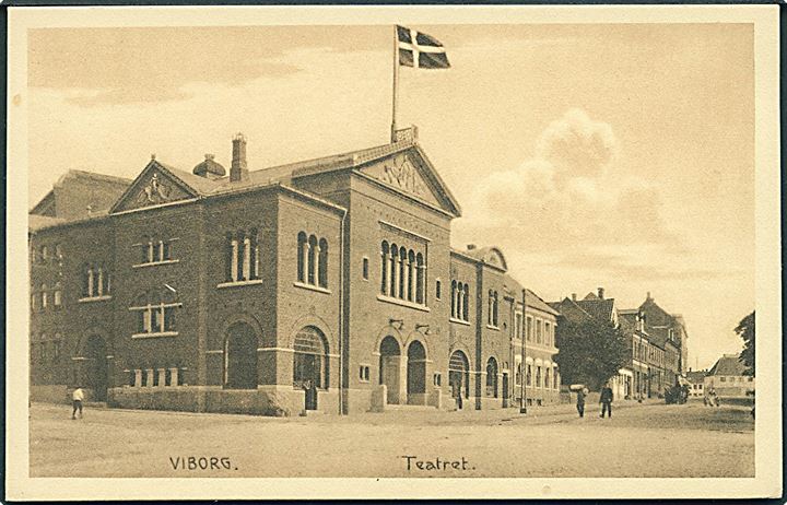 Teatret i Viborg. Stenders no. 24547.