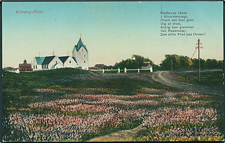 Kirkeby med digt, Rømø. W. Schützsack no. 45955.