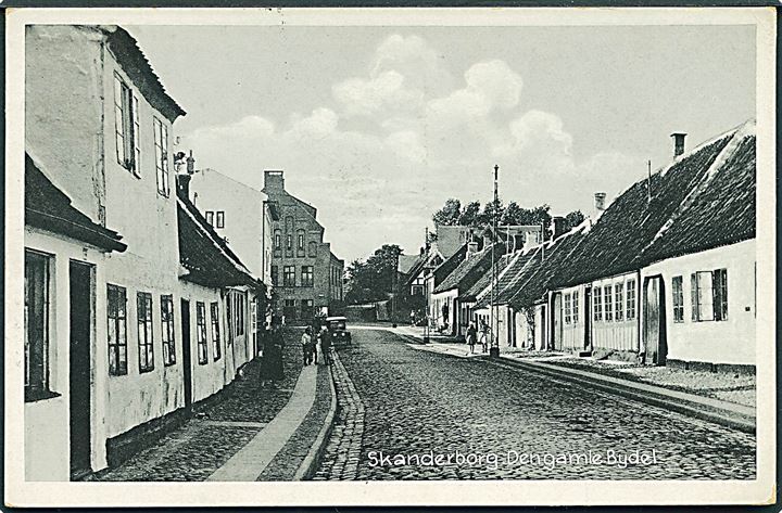 Den gamle bydel i Skanderborg. Stenders, Skanderborg no. 37.