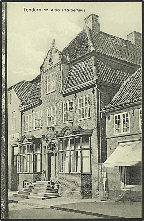 Gammel patricierhus i Tønder. H. Nissen no. 28.