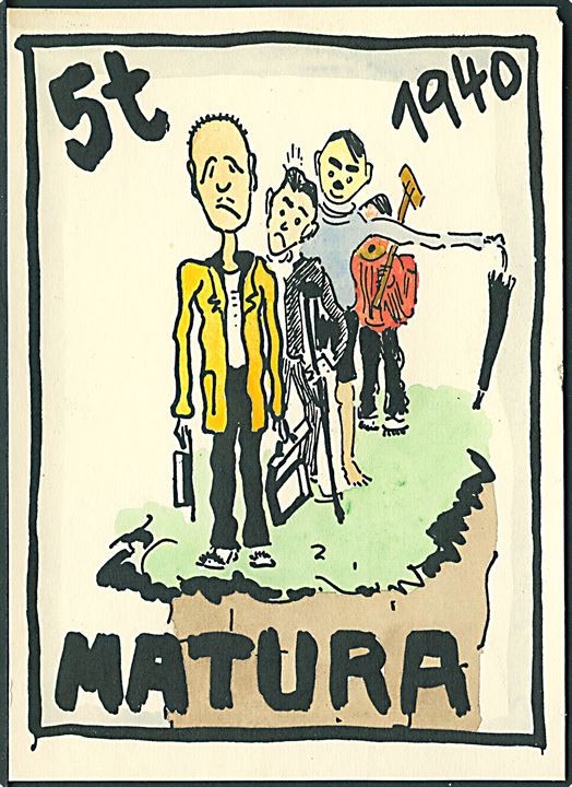 5t 1940 Matura. H. Tschudy & Co, St. Gallen u/no. 