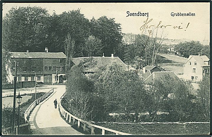 Grubbemøllen i Svendborg. Warburgs Kunstforlag no. 1009.