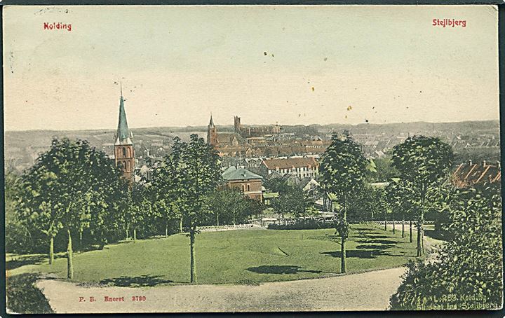 Stejlbjerg i Kolding. P. B. no. 3790.