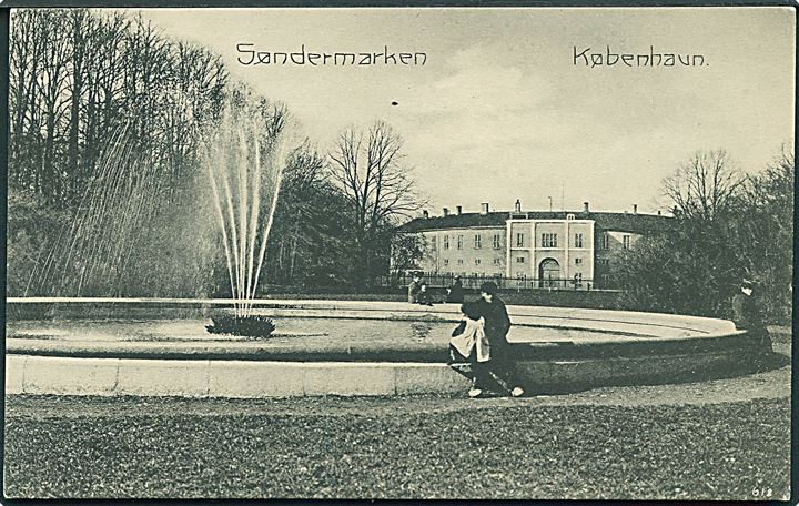 Søndermarken i København. D. L. C. no. 612.