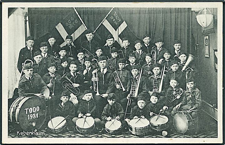 Københavns TODO Orkester 1931. Stenders no. 65451.