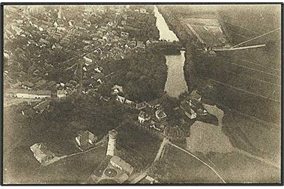 Flyfoto af Tønder. Stenders no. 58681.