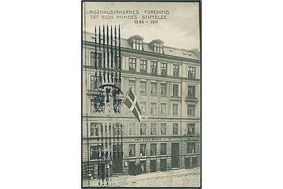 Vrisenhusianernes Forening Det gode mindes stiftelsen 1886-1911. Peter Alstrups u/no. 