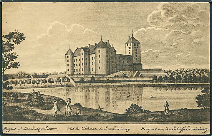 Prospect af Skanderborg Slot. Joh. Fr. Bock u/no.