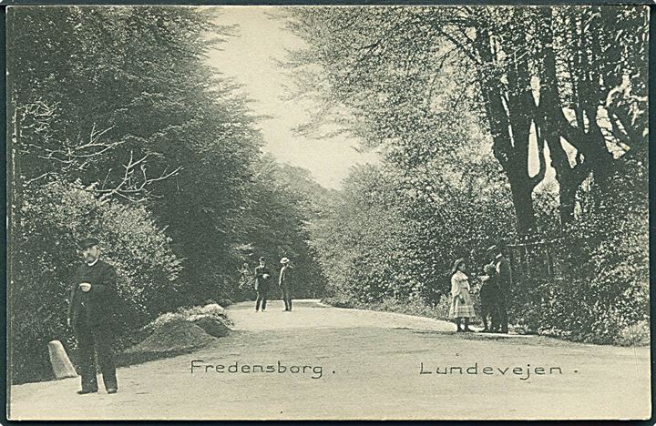 Lundevejen, Fredensborg. Stenders no. 5750.