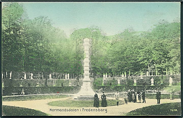 Normandsdalen i Fredensborg. J. M. no. 762.