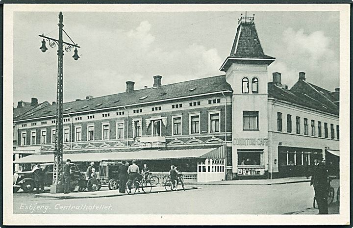 Centralhotellet i Esbjerg. Stenders, Esbjerg no. 44. 