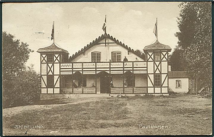 Pavillonen i Skibelund. N. Påskesen no. 18020. 