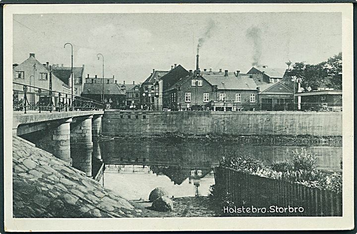 Storbro i Holstebro. Stenders, Holstebro no. 77. 