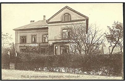 Frk. O. Jespersens Pigeskole i Helsingør. K. Nielsen no. 20623.