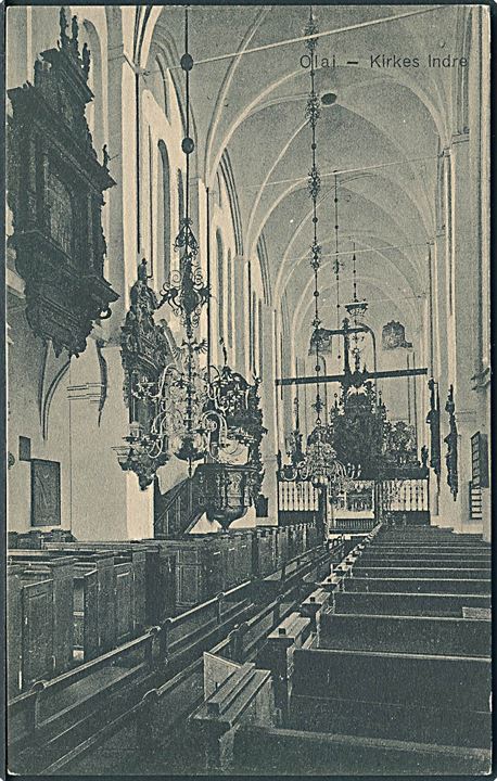 Sankt Olai med Kirkens indre, Helsingør. J. M. no. 314.