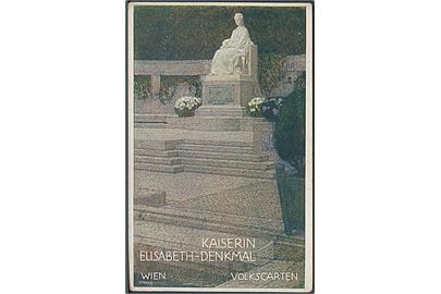 Kaiserin Elisabeth Denkmal, Wien. Volksgarten. R. Lechner u/no. 
