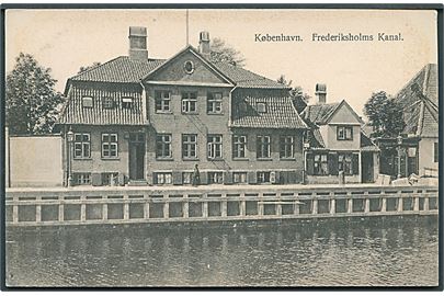 København. Frederiksholms Kanal. Fritz Benzen type III no. 518