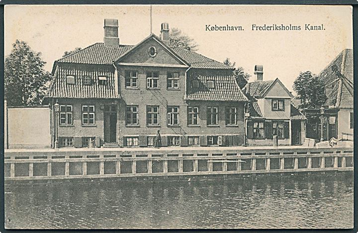 København. Frederiksholms Kanal. Fritz Benzen type III no. 518