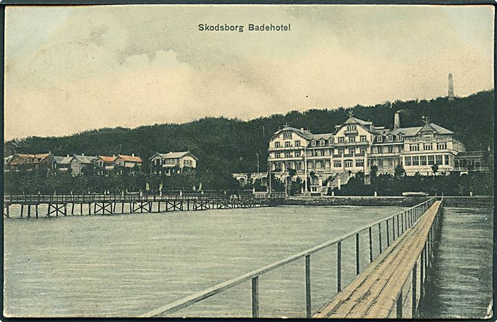 Skodsborg Badehotel. Stenders no. 181.