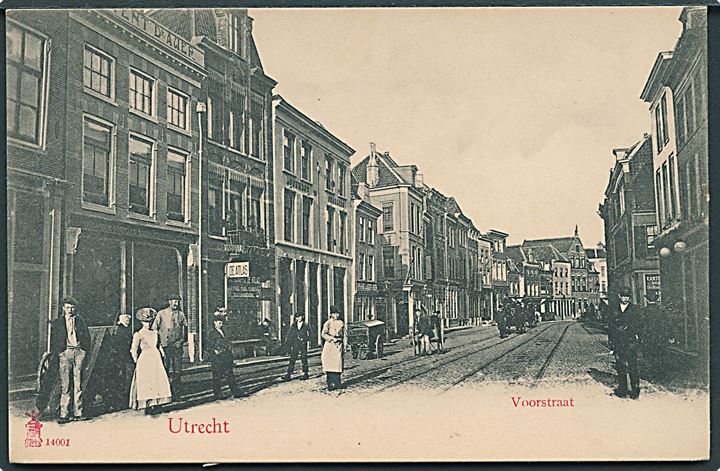 Holland, Utrecht, Voorstraat. Glückstadt & Münden no. 14001.