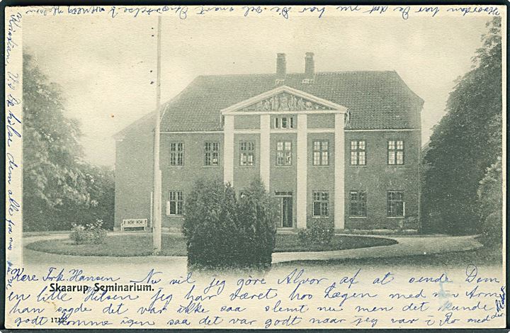 Skaarup Seminarium. No. 1713. 