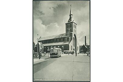 Busser ved Sct. Knuds Kirke i Odense. Stenders no. 633. 