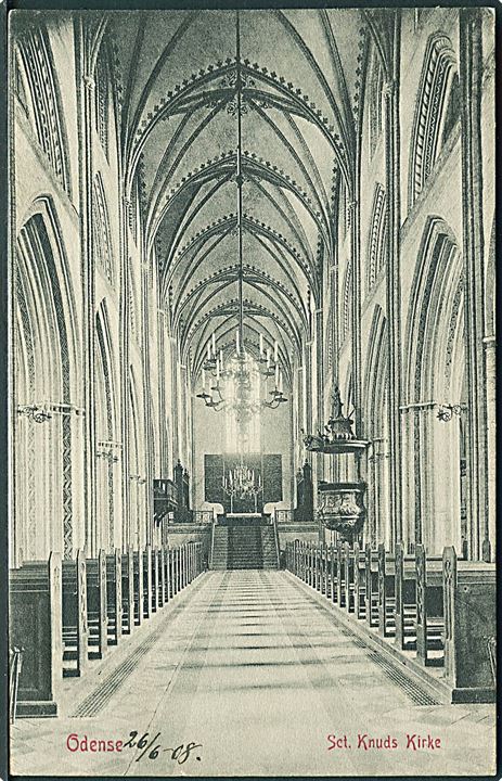 Sct. Knuds Kirke i Odense. Warburgs Kunstforlag no. 342. 