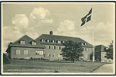 Den danske andelsskole. Hovedbygningen set forfra, Middelfart. F. D. B., serie 437. 