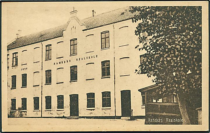 Randers Realskole. Stenders no. 48524. 