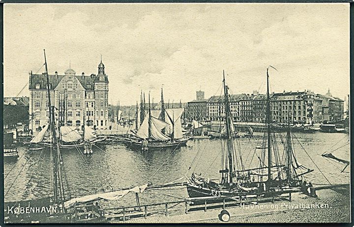 Havnen og Privatbanken i København. Alex Vincents no. 164.