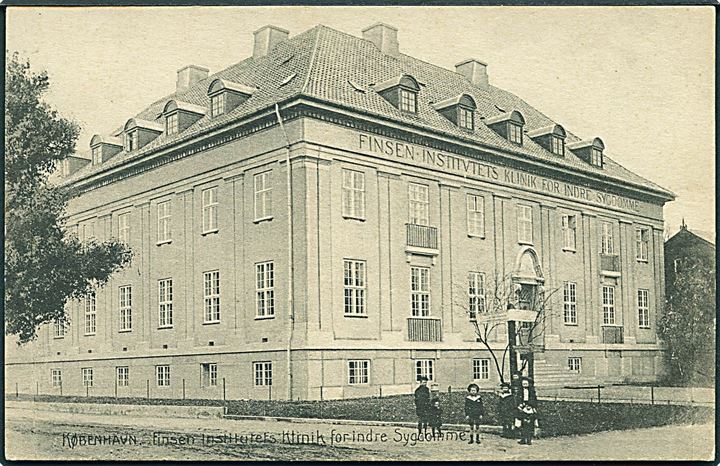 Finsen Institutets Klinik for indre Sygdomme, København. Stenders no. 13961.