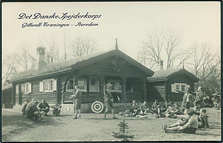 Det danske Spejderkorps, Gillwell-Træningen, Storedam ved Hørsholm. U/no. Kvalitet 8